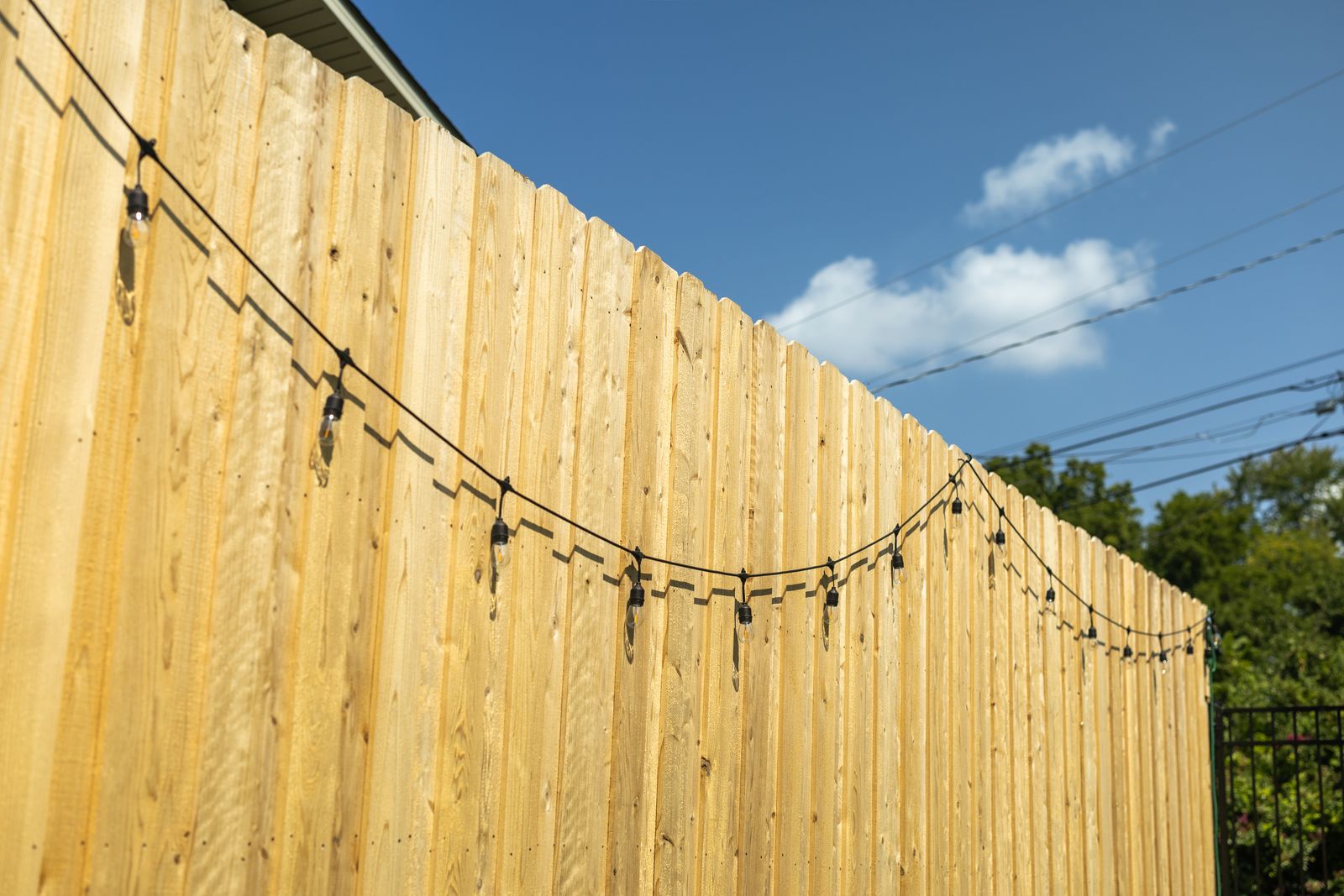 Wood privacy fence installed by Bryant Fence in Philadelphia, TN